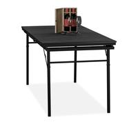Relaxdays Folding Extendable Garden Table
