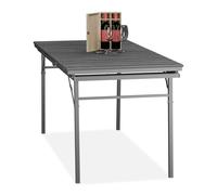 Relaxdays Folding Extendable Garden Table