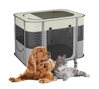 Relaxdays Folding In- & Outdoor Pet Playpen