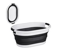 Relaxdays Folding Laundry Basket 36 L