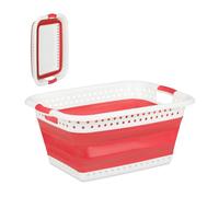 Relaxdays Folding Laundry Hamper