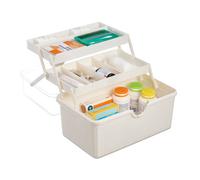Relaxdays Folding Medicine Storage Box