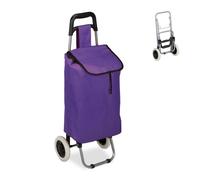 Relaxdays Folding Shopping Trolley
