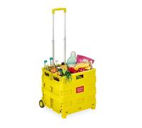 Relaxdays Folding Shopping Trolley