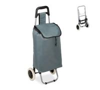 Relaxdays Folding Shopping Trolley