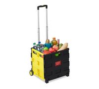 Relaxdays Folding Shopping Trolley