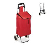 Relaxdays Folding Shopping Trolley