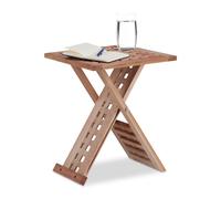 Relaxdays Folding Side Table