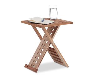 Relaxdays Folding Side Table
