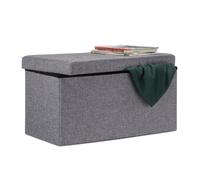 Relaxdays Folding Storage Bench