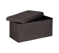 Relaxdays Folding Storage Bench