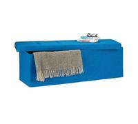 Relaxdays Folding Storage Bench