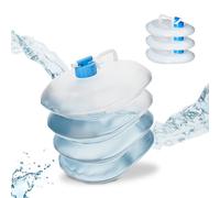 Relaxdays Folding Water Container Set of 4