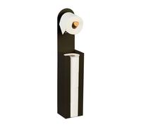 Relaxdays Free-standing 2-in-1 toilet roll holder