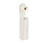 Relaxdays Free-standing 2-in-1 toilet roll holder