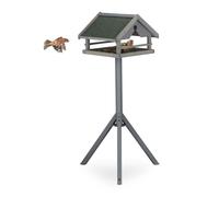 Relaxdays Free-Standing Grey Birdhouse