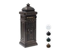 Relaxdays Freestanding Antique Mailbox