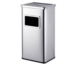 Relaxdays Freestanding ashtray with bin