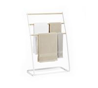 Relaxdays Freestanding metal towel rail