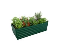Relaxdays Galvanised iron raised bed
