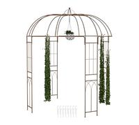 Garden Arbour Pavilion Pergola Gazebo Trellis Rose Arch Flower Archway Metal