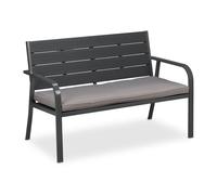 Relaxdays Garden Bench with Seat Cushion