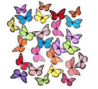 Relaxdays Garden Butterfly Stakes Set of 72