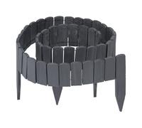 Relaxdays Flexible wooden bed edging