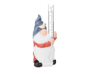 Relaxdays Garden Gnome with Rain Gauge