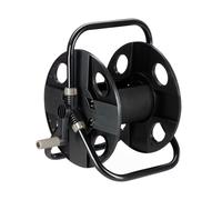Relaxdays Garden Hose Reel in Black & Grey