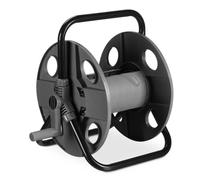 Relaxdays Garden Hose Reel in Grey and Black