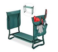 Relaxdays Garden Kneeler Seat With Side Bags