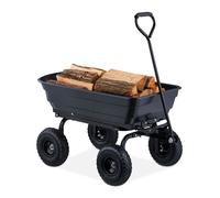 Relaxdays Garden Trolley with Tilt Function