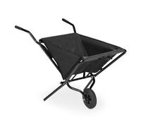 Relaxdays Garden Wheelbarrow with Rubber Tyres