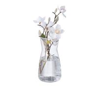 Relaxdays Glass Flower Vase, 100%, 20 x 10.5 x 10.5 cm