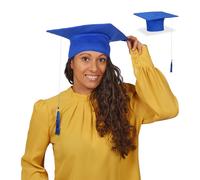 Relaxdays Graduation Hat Set of 2