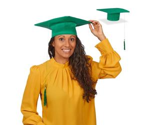 Relaxdays Graduation Hat Set of 2