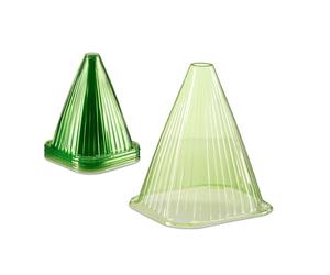Relaxdays Green Plant Cone in a Set of 48