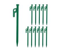 Relaxdays Green Rock Pegs in a Set of 12