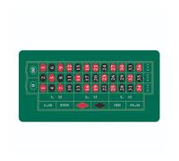 Relaxdays Green Roulette Mat 60x120 cm