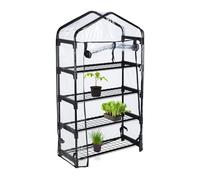 Relaxdays Greenhouse for balcony with 4 levels