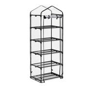 Relaxdays Greenhouse for balcony with 5 levels