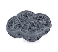 Relaxdays Grey Laundry Ball Set of 4