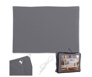 Relaxdays Grey Rectangular Awning
