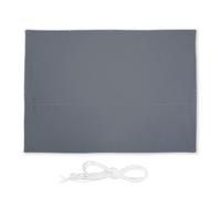 Relaxdays Grey shade sail rectangular