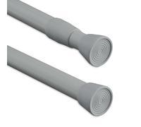 Relaxdays Grey Tension Rod Stainless Steel