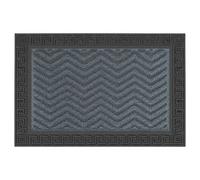 Relaxdays Grooved polypropylene doormat