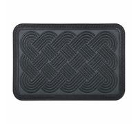 Relaxdays Grooved polypropylene doormat