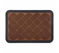 Relaxdays Grooved polypropylene doormat