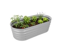 Relaxdays Half-round metal raised bed